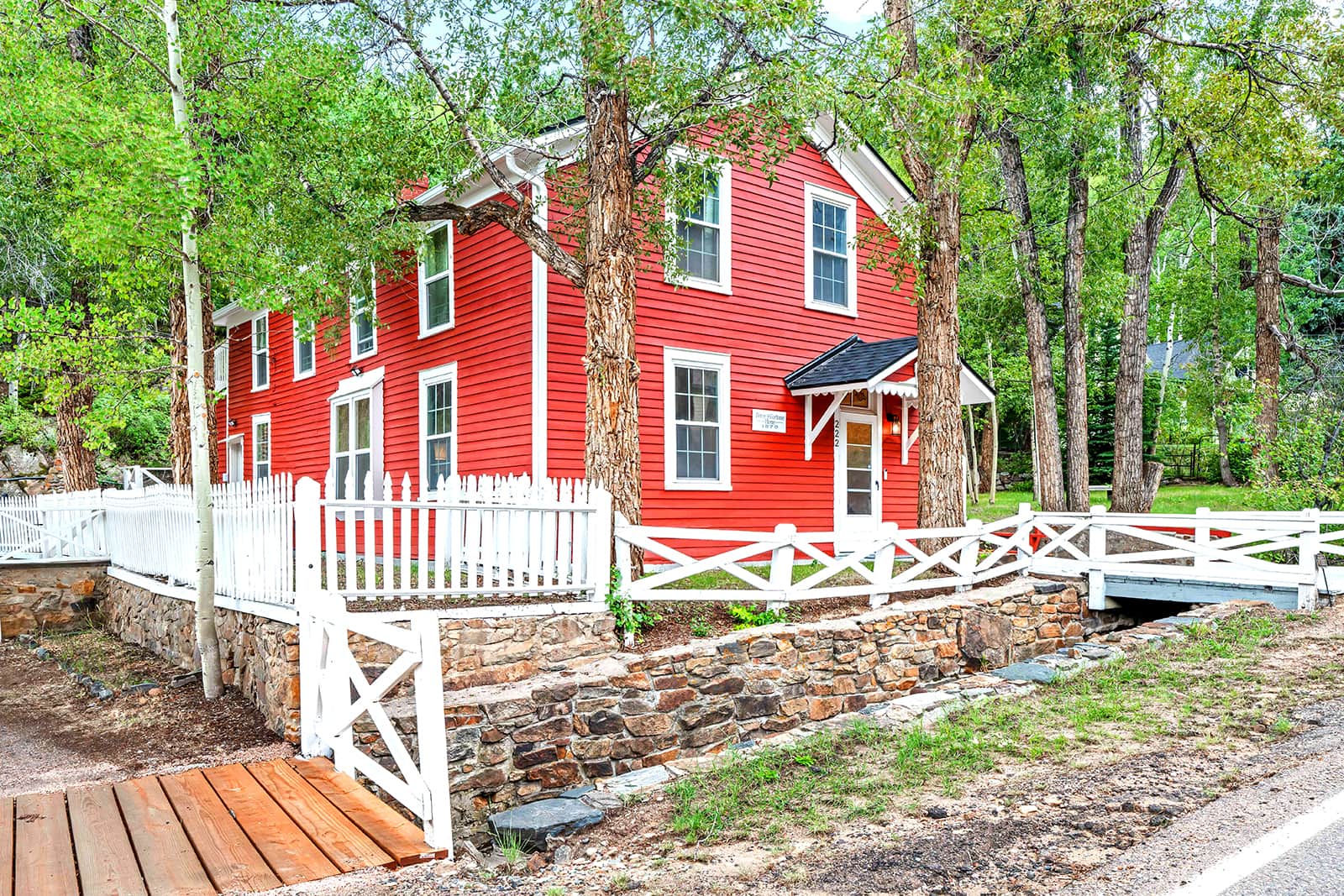 Exterior of the Peter MacFarlane Home